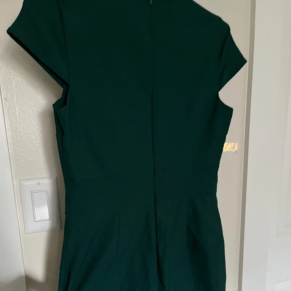 Grace Karin Bodycon Pencil Dress, Dark Green | M - Picture 3 of 7